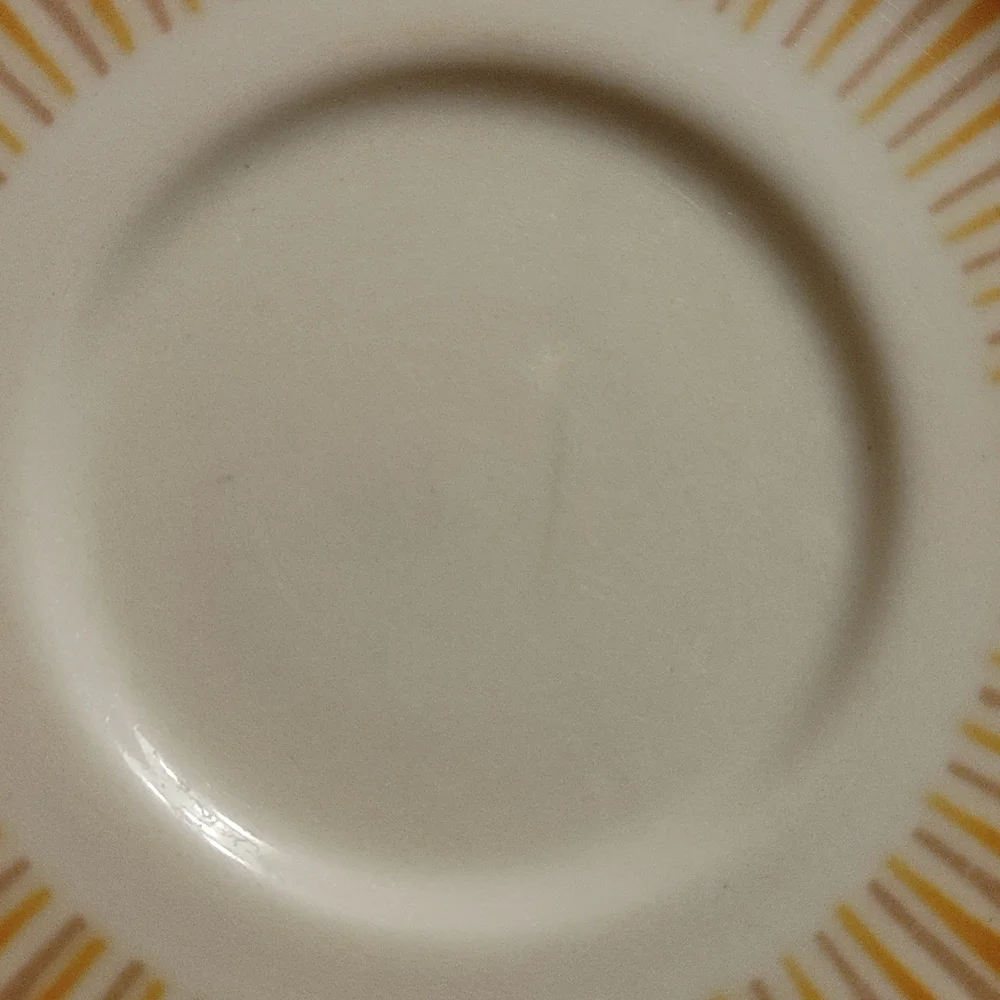 Rare MCM Paul McCobb Jackson China Restaurant Ware Coffee Cup & Saucer